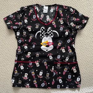 Disney Minnie Mouse scrub top